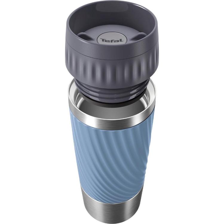 Potovalni termo lonček Tefal Easy Twist N2011810, 0,36 l, modra