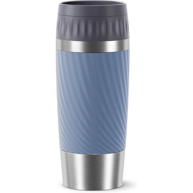 Potovalni termo lonček Tefal Easy Twist N2011810, 0,36 l, modra