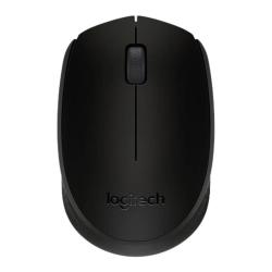 Brezžična optična miška Logitech B170, črna