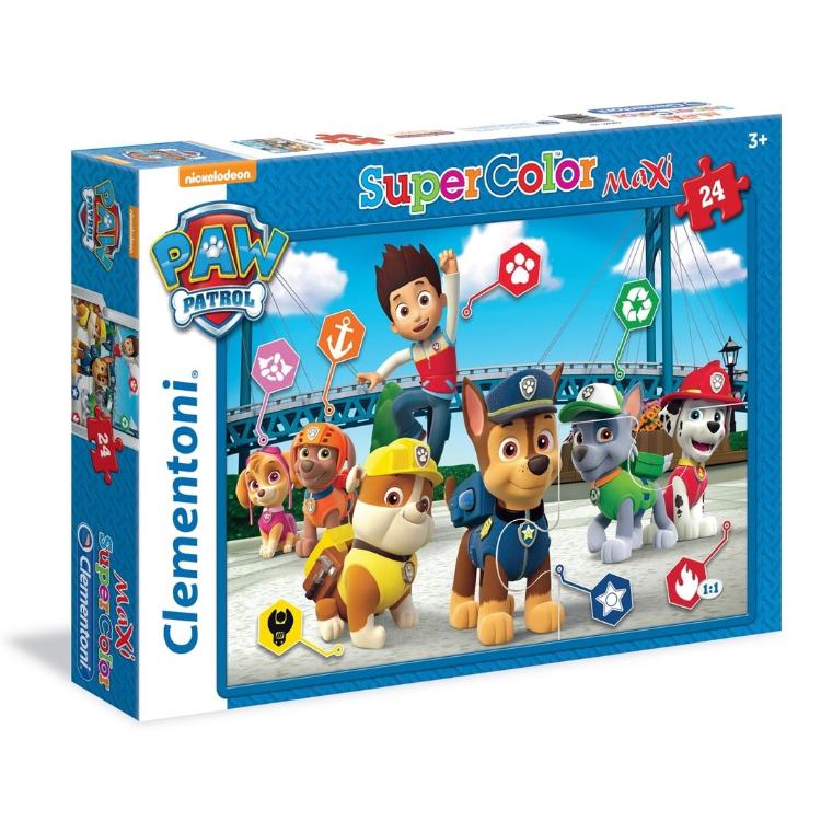 Sestavljanka Clementoni Maxi- Paw Patrol 24049, 24 kosov