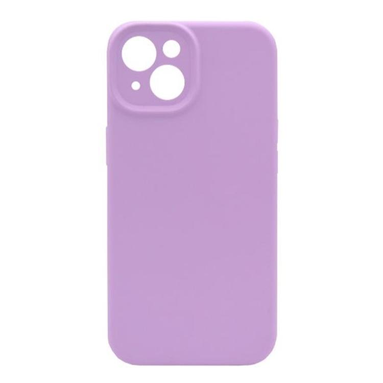 Silikonski ovitek (liquid silicone) za Apple iPhone 13, N-Soft, lila