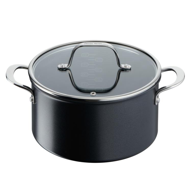 Lonec s pokrovom Tefal Jamie Oliver E0144655, 24 cm