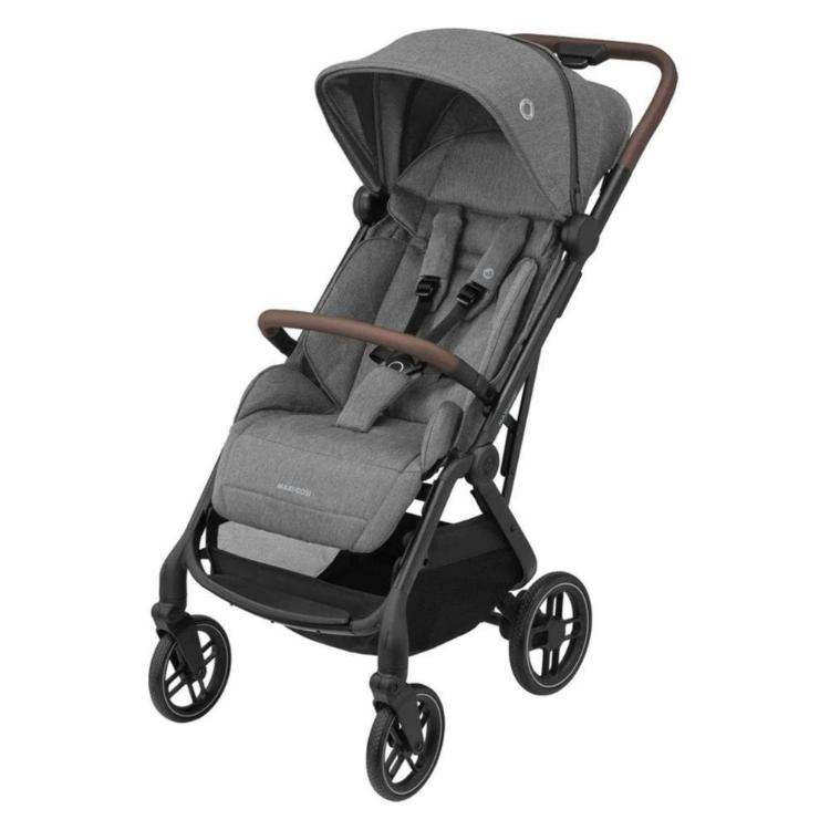 Športni voziček Maxi Cosi dark frame + dark brown leather Oxford