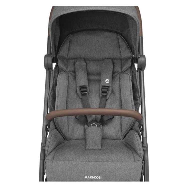 Športni voziček Maxi Cosi dark frame + dark brown leather Oxford