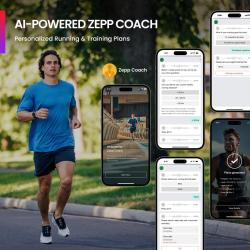 Pametna ura AmazFit Balance, siva