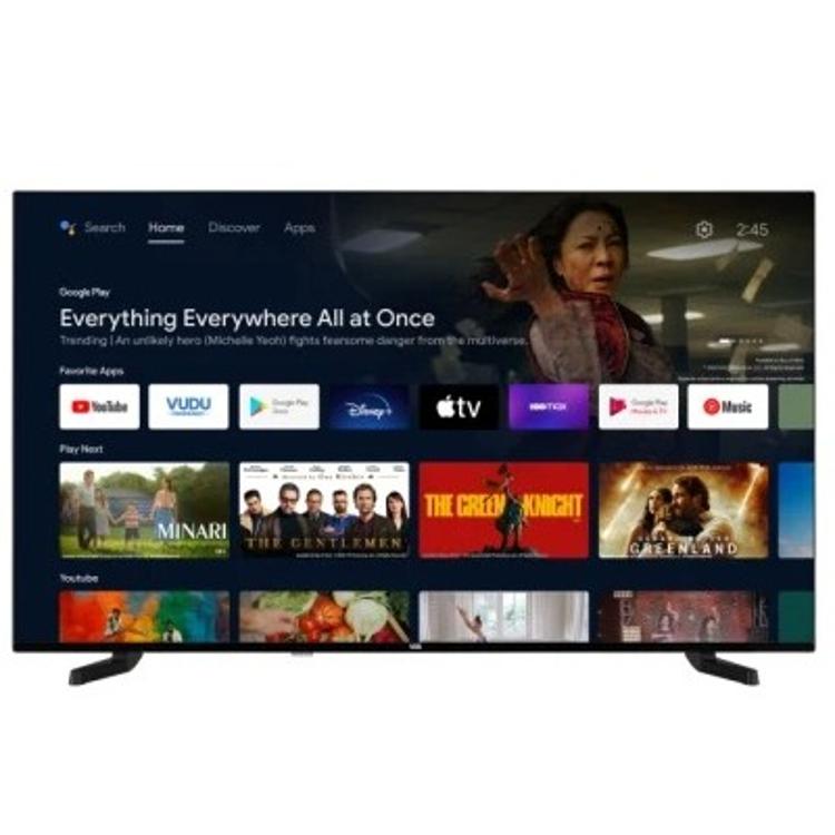 Televizor VOX 55VAQ750B 4K Ultra HD, QLED, Smart TV, diagonala 139 cm