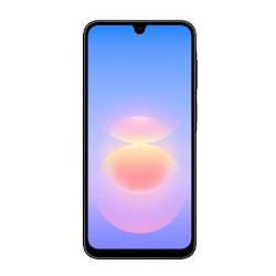 Sprednji pogled Samsung Galaxy A18 LTE 256 GB z velikim zaslonom, tankimi robovi in zarezo za kamero.