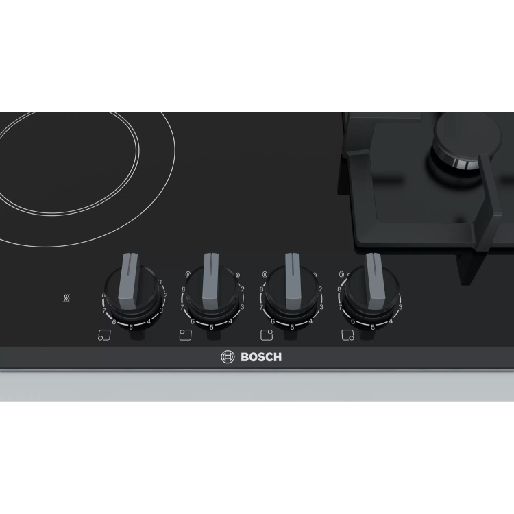 Kombinirana kuhalna plošča Bosch PSY6A6B20, 60 cm, plin + elektrika