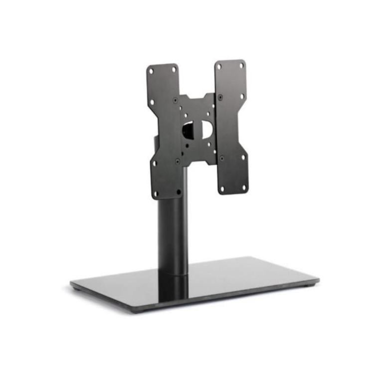 Meliconi stojalo za TV, črn nosilec z montažno ploščo in podstavkom