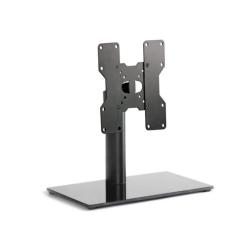 Meliconi stojalo za TV, črn nosilec z montažno ploščo in podstavkom