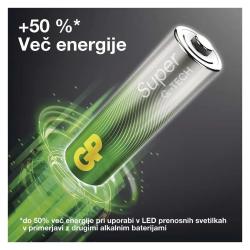 Alkalna baterija GP SUPER AA 12+AAA + 12AA + ventilator