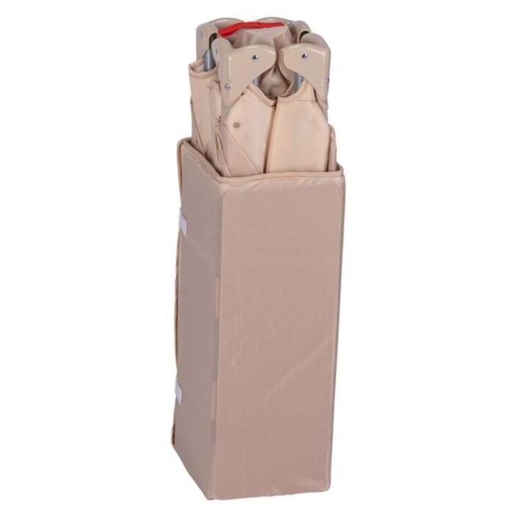 Prenosna postelja FreeON Nook z odprtino beige