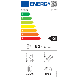 Samsung Galaxy Tab S11 SM-X730 z energijskim razredom G in avtonomijo baterije do 81 h 1 min.