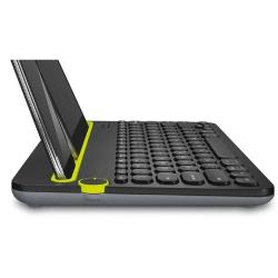 Brezžična tipkovnica Logitech K480, Bluetooth, črna