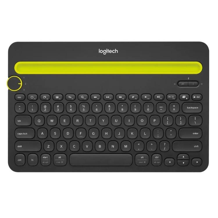 Brezžična tipkovnica Logitech K480, Bluetooth, črna