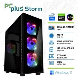 Računalnik PCPlus Storm i5-12400F / 16GB / 1TB NVMe SSD / GeForce RTX 4060 DDR6 8GB / Win 11 Home