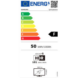 Televizija Samsung 43Q60D, QLED 4K, Smart TV, diagonala 108 cm
