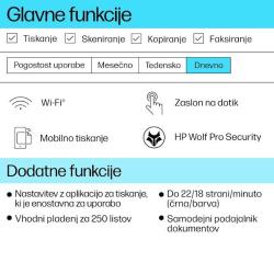 Večfunkcijska brizgalna naprava HP OfficeJet Pro 9120e, Instant ink