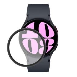 Hibridno zaščitno steklo (folija) za Samsung Watch6 (40 mm), črna