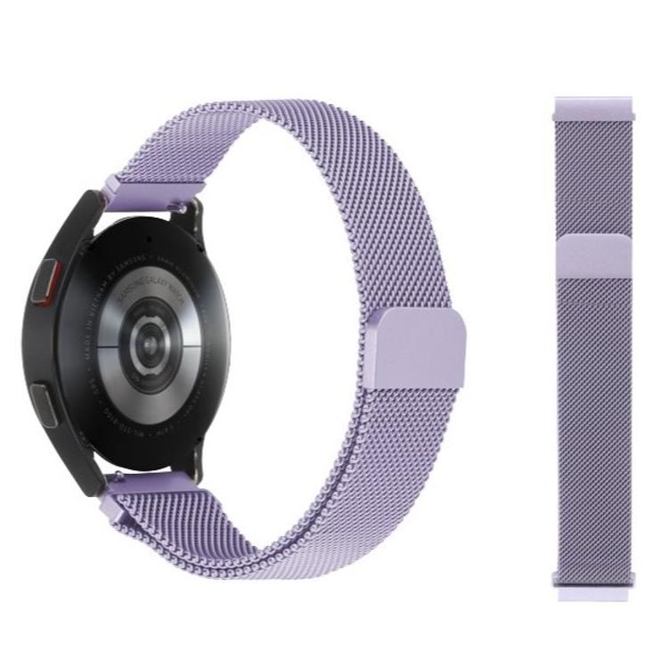 Kovinski magnetni pašček 20mm, vijoličen, za pametno uro