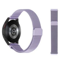 Kovinski magnetni pašček 20mm, vijoličen, za pametno uro
