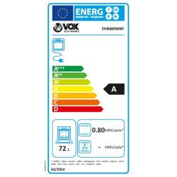 Električni Štedilnik VOX EHB 600 WBF, 4x elektrika
