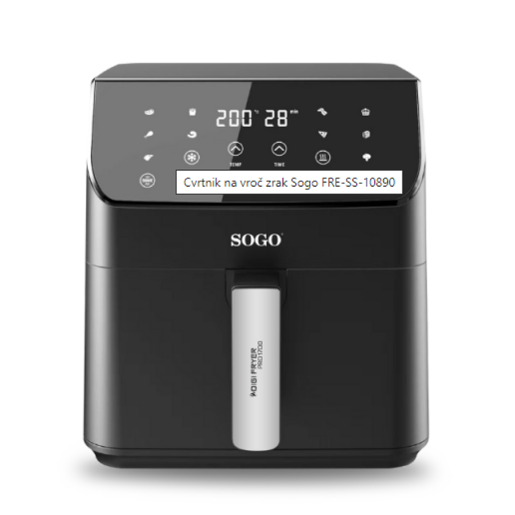 Cvrtnik na vroč zrak Sogo FRE-SS-10890
