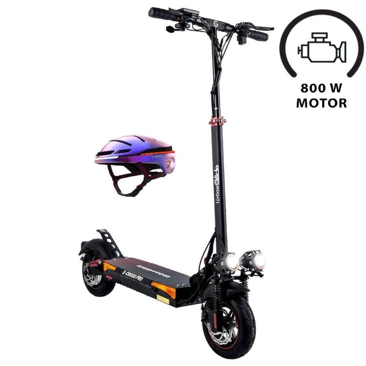 Električni skiro UrbanRide E-Cross Pro in Pametna čelada EVO21 L