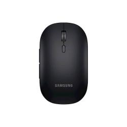 Samsung črna brezžična miška z minimalističnim dizajnom in logotipom Samsung.