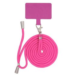 Vrvica za telefon Chameleon - Univerzalna (Neon) - temno roza