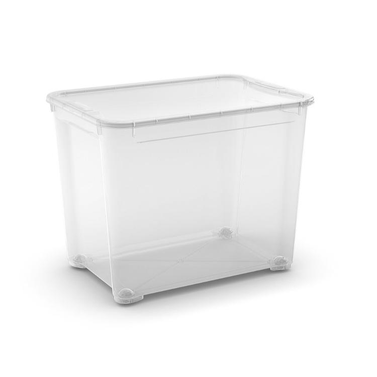 Škatla za shranjevanje Curver Tbox, transparent, 70l