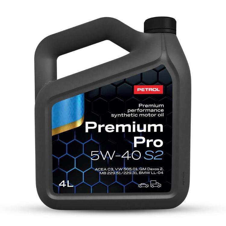 PETROL PREMIUM PRO 5W-40 S2, 4L_1