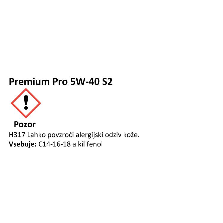 PETROL PREMIUM PRO 5W-40 S2, 4L_2