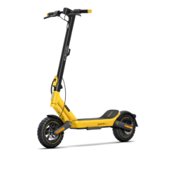 Xiaomi Electric Scooter 6 Ultra GL, rumen/črn, robusten okvir, terenske pnevmatike, dvojno vzmetenje.