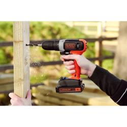 Akumulatorski vrtalnik Black&Decker, 18 V, 2X 1,5Ah
