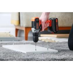 Akumulatorski vrtalnik Black&Decker, 18 V, 2X 1,5Ah