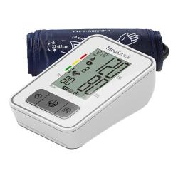 Mediblink M500 AFib merilnik tlaka, velik LCD, nadlahtna manšeta 22–42 cm, zaznavanje AFib.
