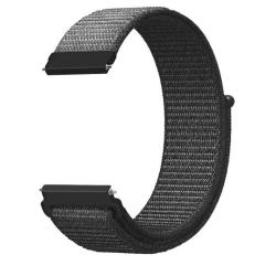 Najlonski pašček 22 mm, siv, za pametno uro_1