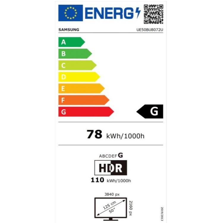 Televizor Samsung 50BU8072 4K UHD LED Smart TV, diagonala 127 cm-4