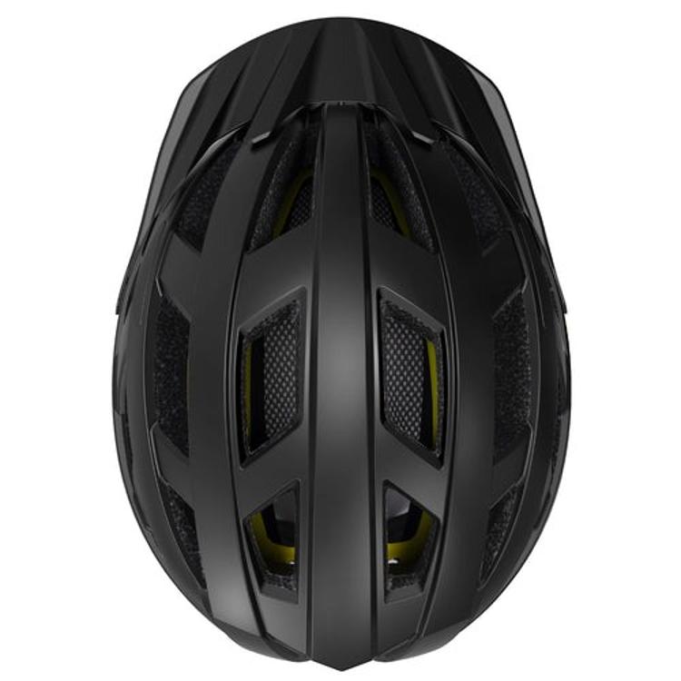 Kolesarska čelada Outdoor Master GEM, MIPS, črna, L