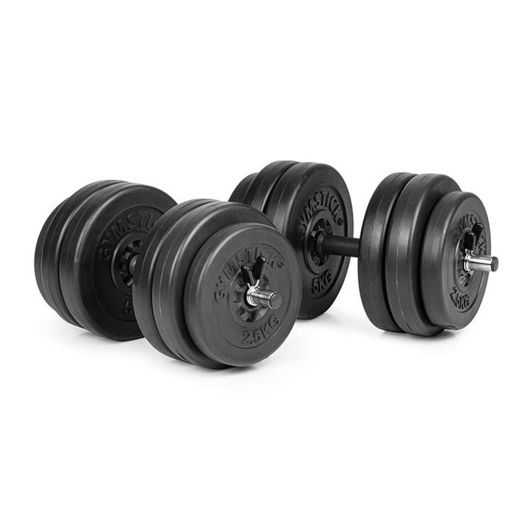 Uteži s palico 60 kg, komplet, Gymstick_2