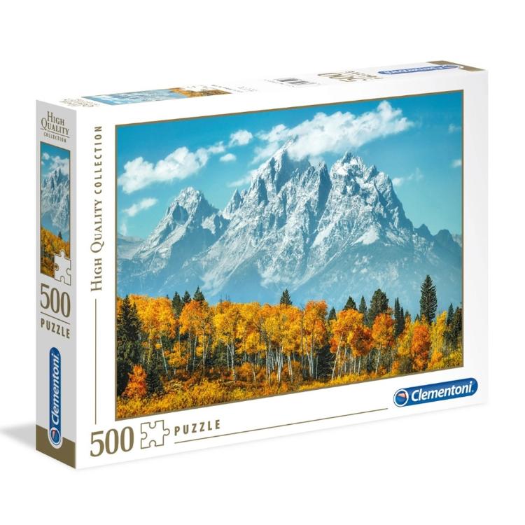 Sestavljanka Clementoni High Quality Collection- Grand Teton in fall 35034, 500 kosov