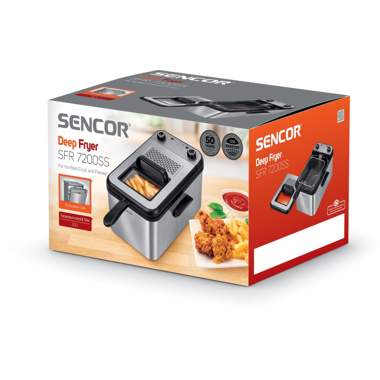Cvrtnik Sencor SFR7200SS, 2200 W, 3,2 l