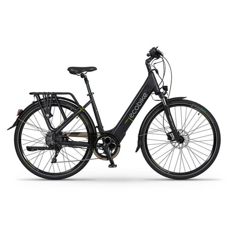 Električno kolo EcoBike X-Cross trekking, 14,5 Ah, 522 Wh, Črna