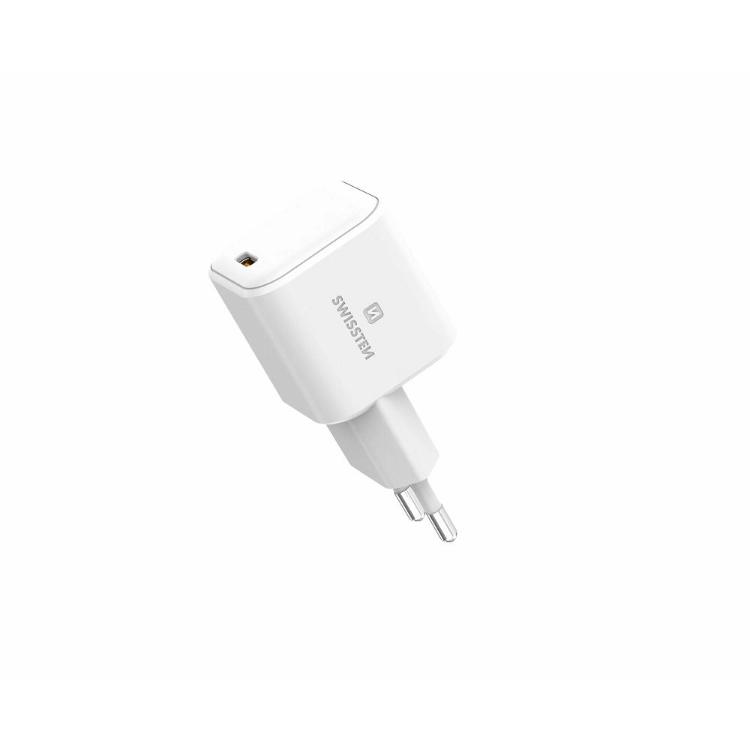 Kompaktni USB‑C polnilnik Swissten GaN 65 W zagotavlja zanesljivo napajanje sodobnih naprav ter predstavlja idealno rešitev za uporabnike, ki potrebujejo zmogljiv in prostorsko varčen potovalni polnilnik.