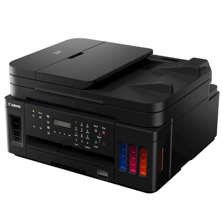 Canon Pixma večfunkcijska brizgalna naprava G7040+GRATIS črno črnilo za 18000