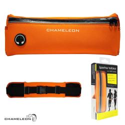 Chameleon športna torbica za okoli pasu iz neoprema, oranžna_1