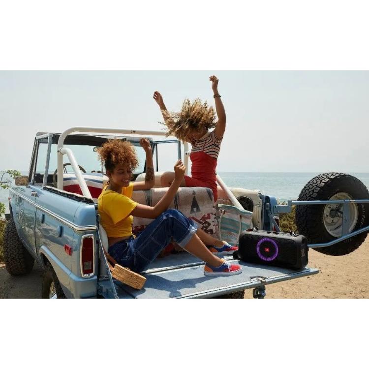 JBL Partybox On-the-Go, prenosni Bluetooth zvočnik, črn + JBL mikrofon_8