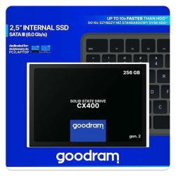 Notranji SSD disk Goodram CX-400 256 GB, 2,5"