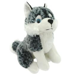 Plišasti sibirski kuža husky Unikatoy, 26 cm